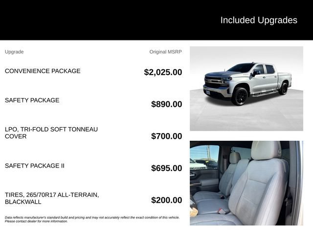 Used 2019 SILVER ICE METALLIC Chevrolet LT image 5