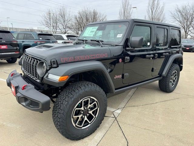 New 2026 Black Clearcoat Jeep Rubicon image 3