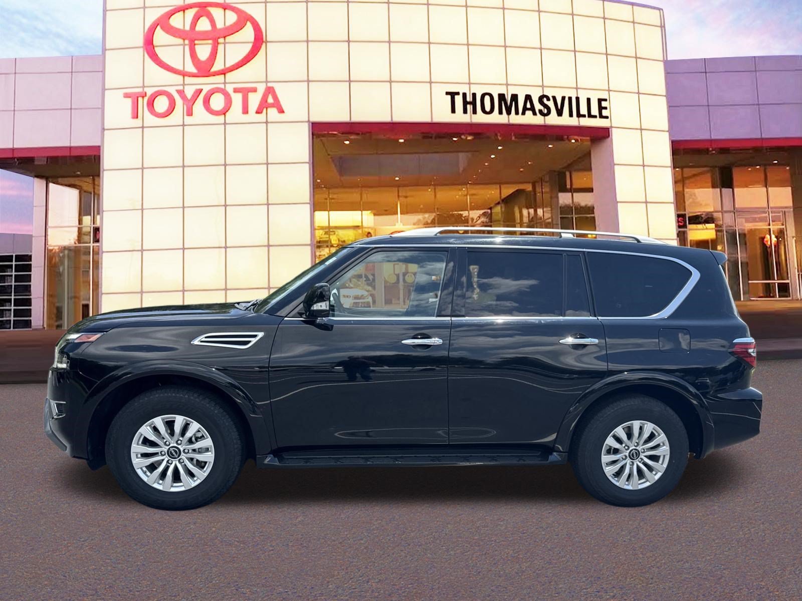 Used 2024 Super Black Nissan SV image 8