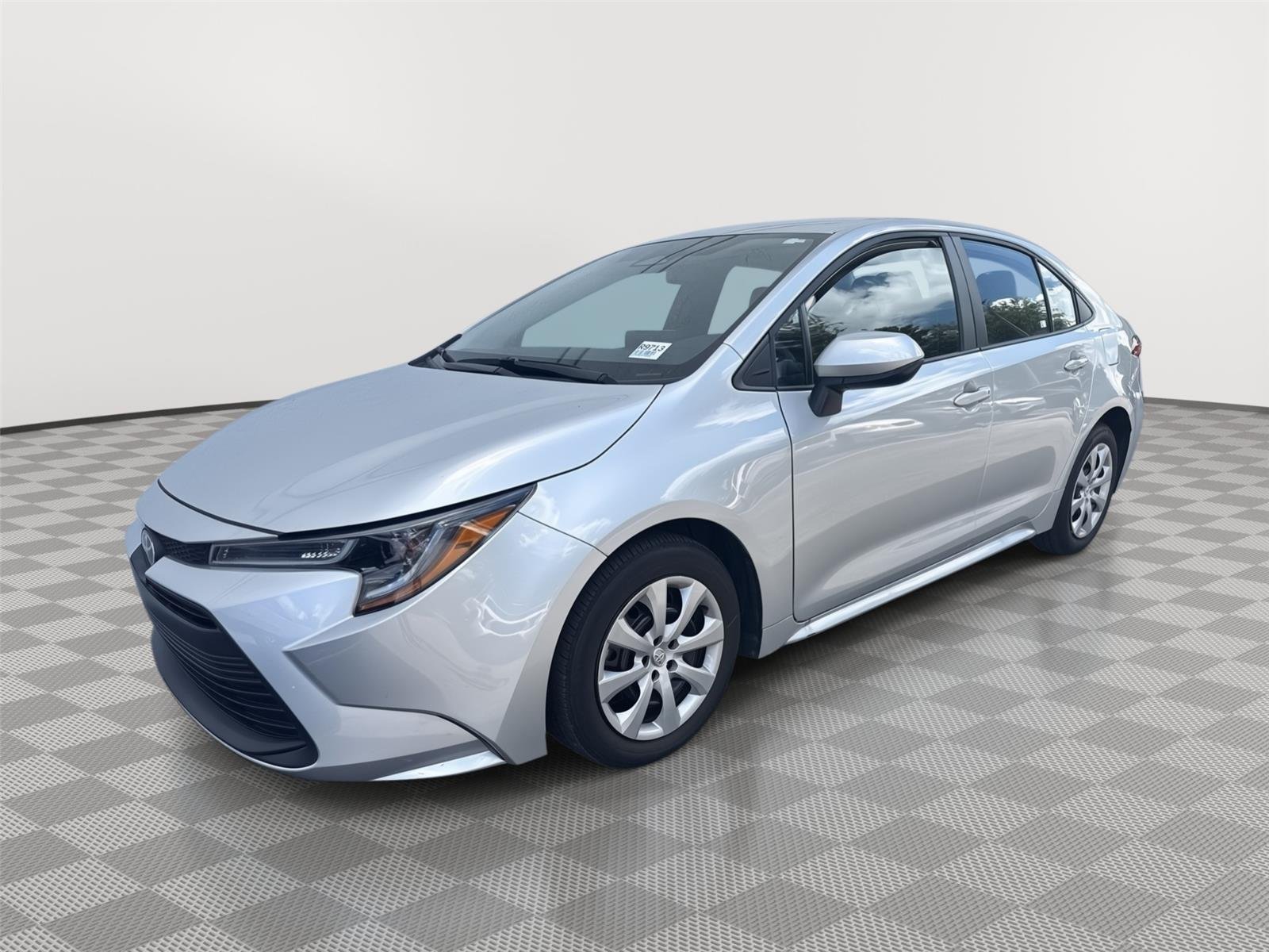 Used 2025 Classic Silver Metallic Toyota LE image 1