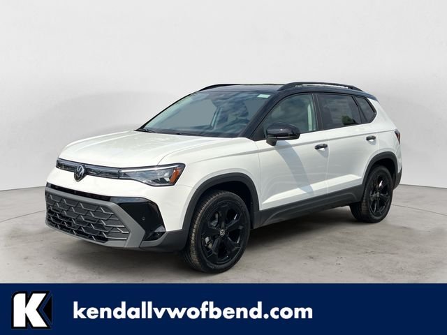 Pre-Owned 2025 Volkswagen Taos 1.5T SE Black 4D Sport Utility for