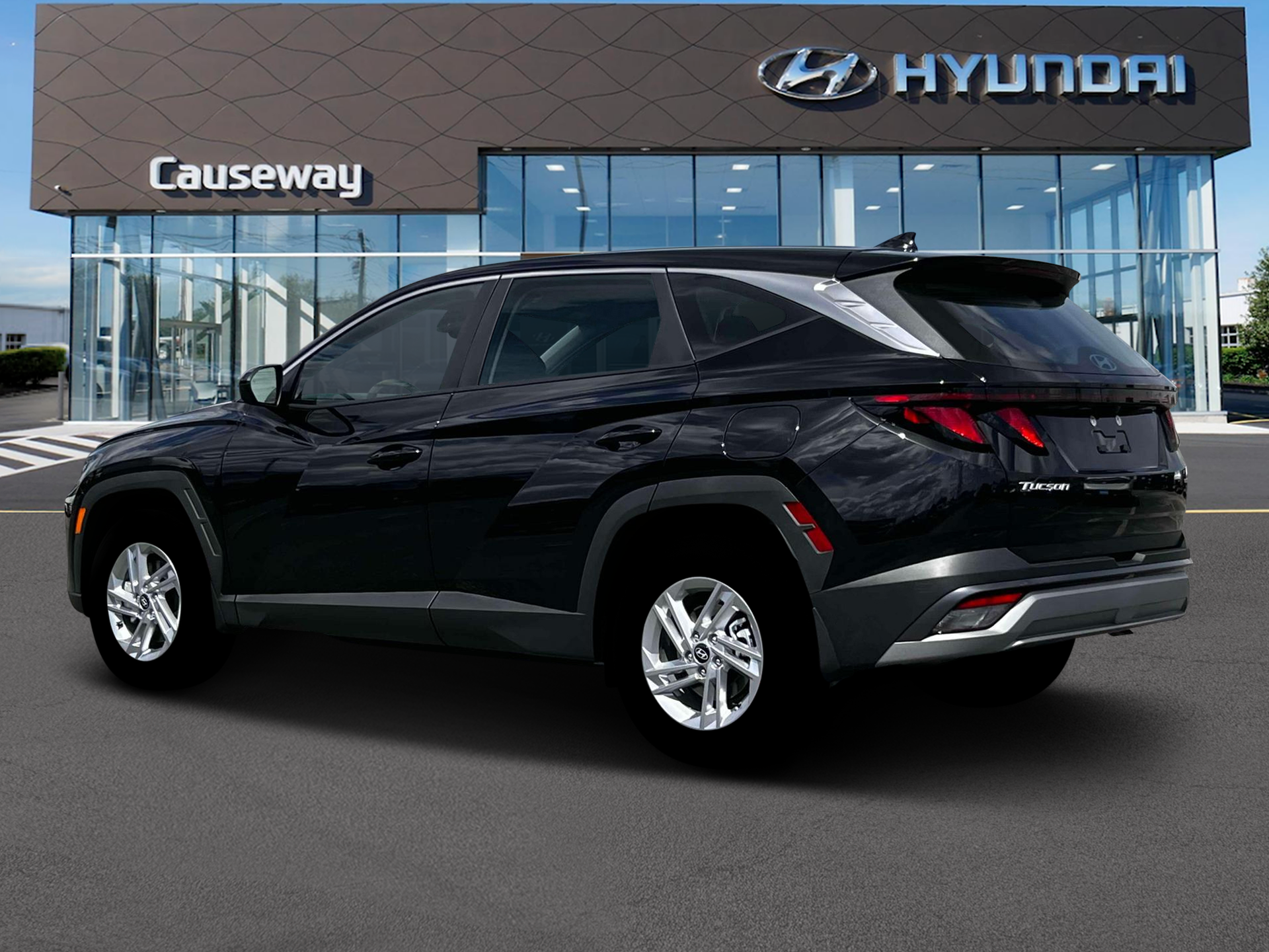 New 2026 Black Hyundai SE AWD image 4
