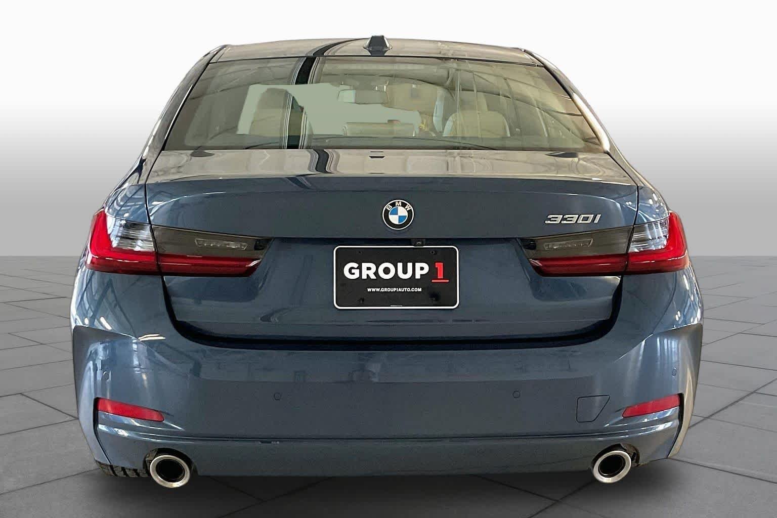 Used 2025 Arctic Race Blue Metallic BMW 330i image 4