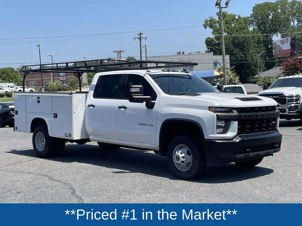 Used 2023 White Chevrolet Work Truck image 2