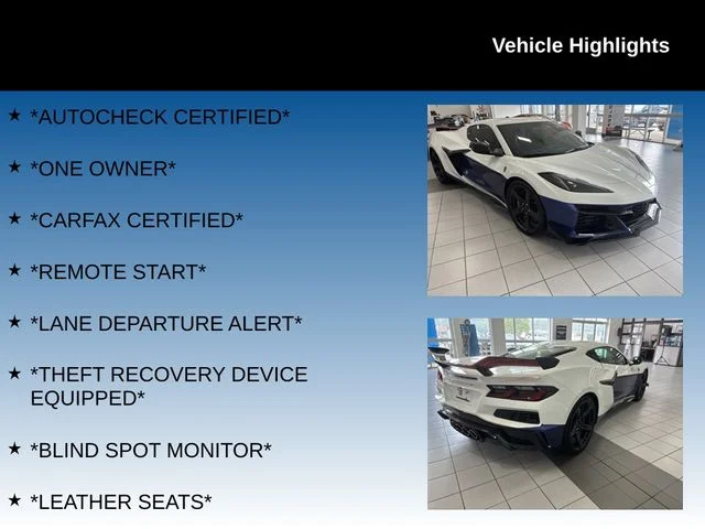 Used 2023 White Chevrolet Z06 image 4