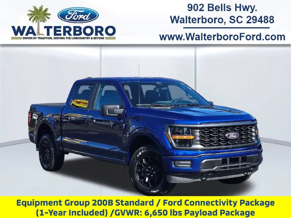 New 2026 Argon Blue Metallic Ford STX® image 1