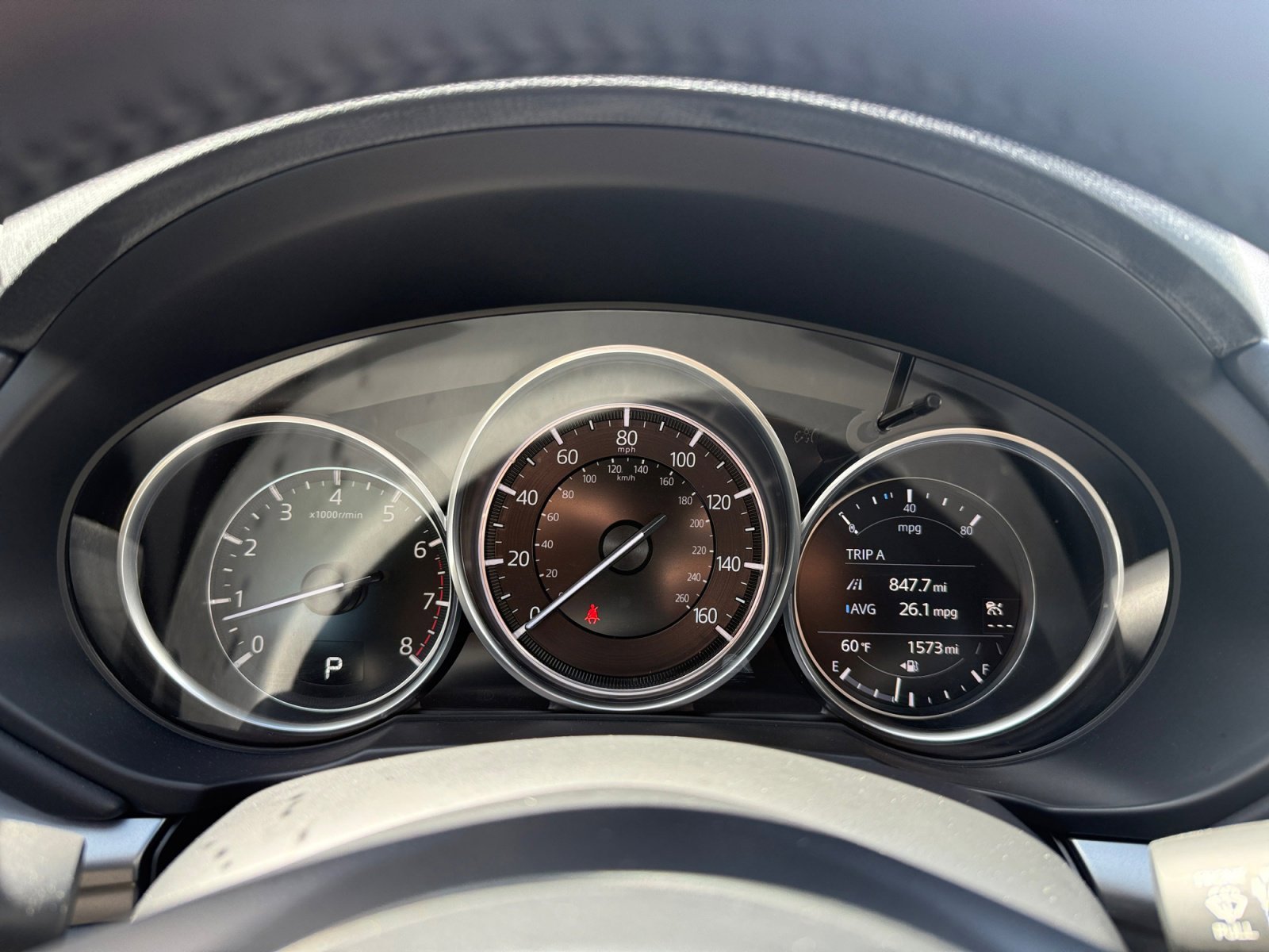 Used 2021 Deep Crystal Blue Mica Mazda Touring image 11