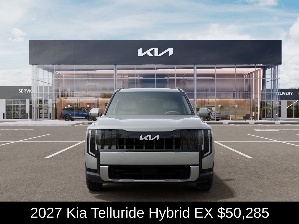 New 2027 Ivory Silver Kia EX image 3