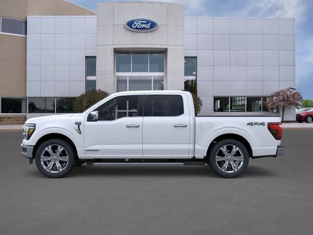New 2026 White Metallic Ford Lariat image 3