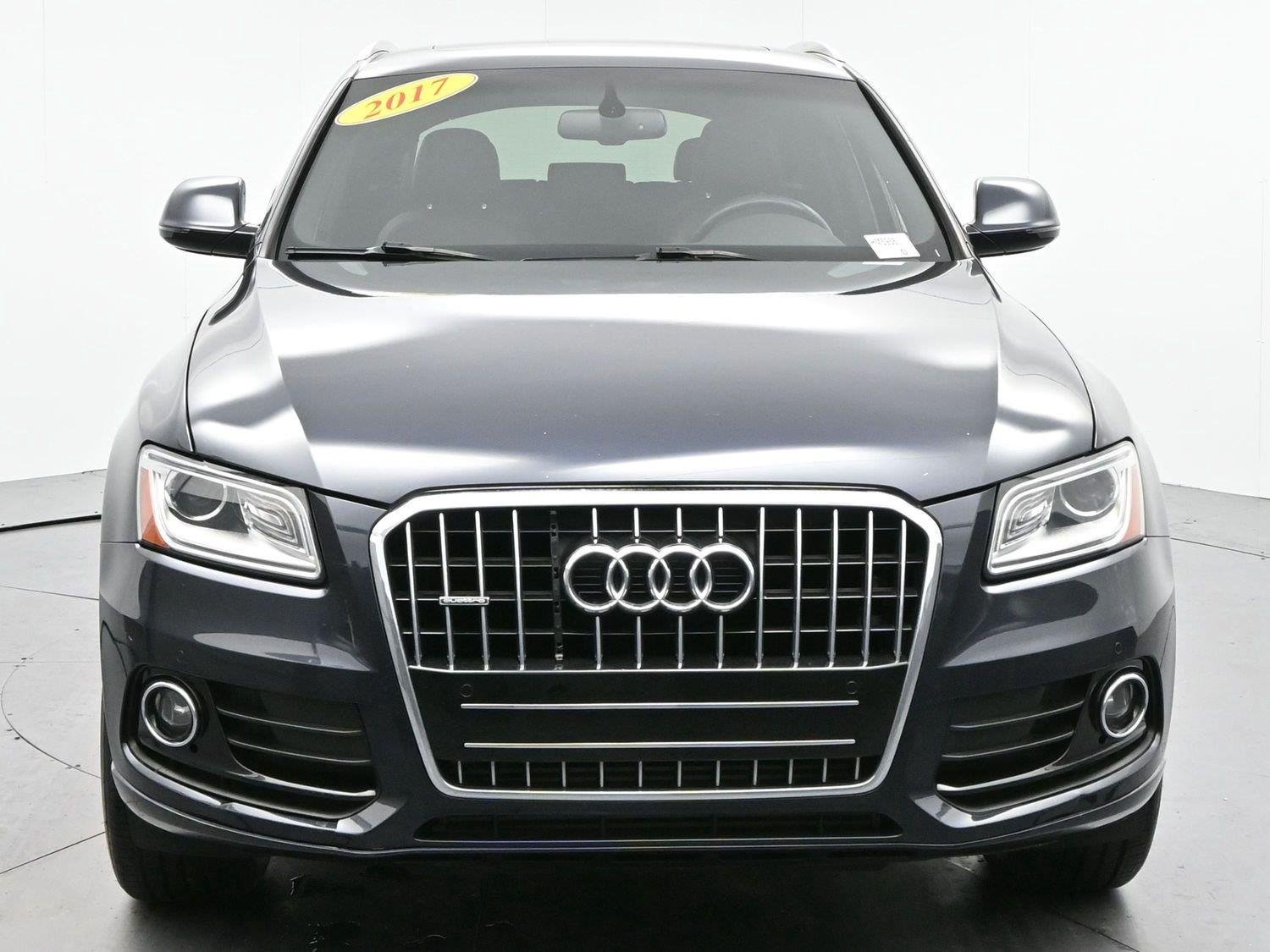 Used 2017 Moonlight Blue Metallic Audi Premium Plus image 2