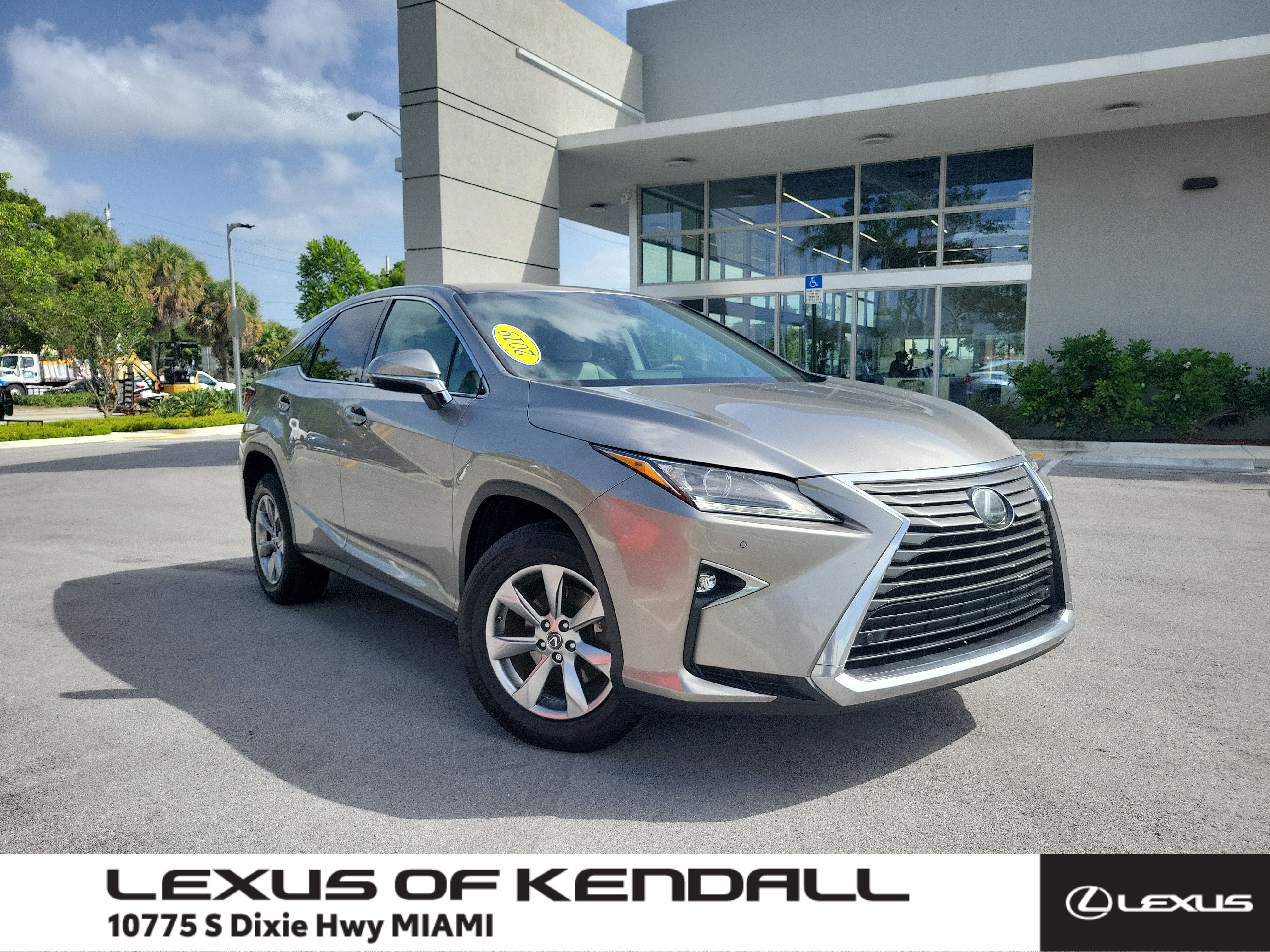Used 2019 Silver Lexus RX 350 image 1