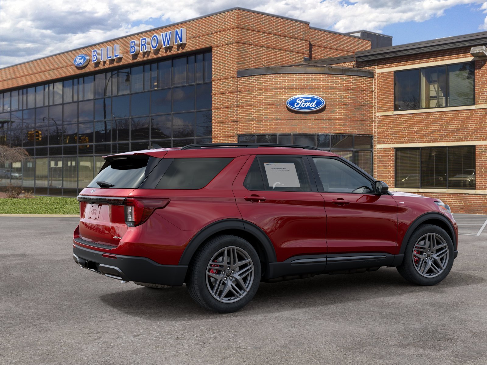 New 2027 Ruby Red Metallic Tinted Clearcoat Ford ST-Line image 6