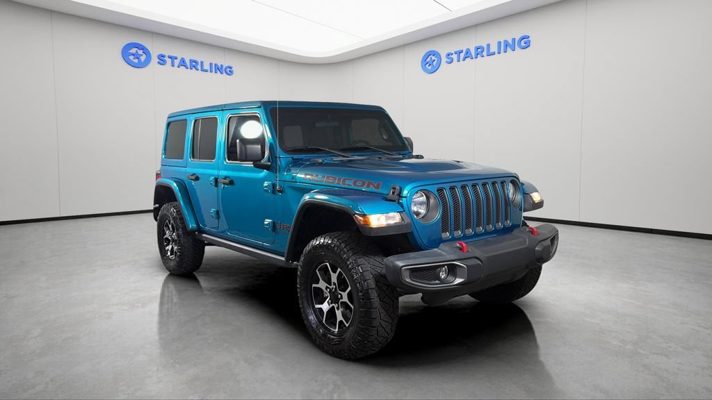 Used 2020 Teal Jeep Rubicon 4x4 image 13