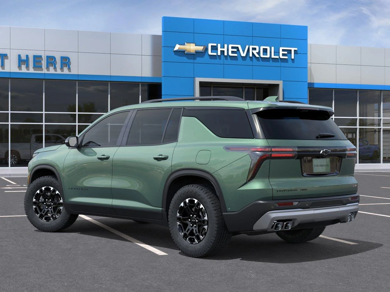 New 2027 Trillium Green Metallic Chevrolet Z71 image 3