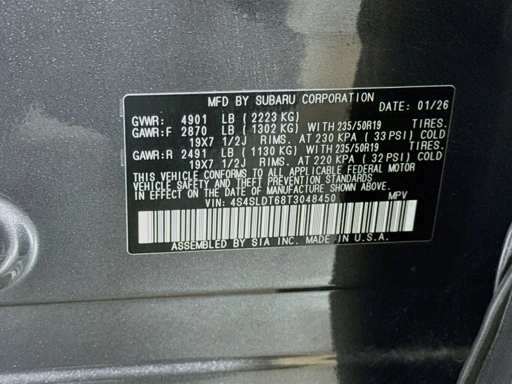 Used 2026 Gray Subaru Touring image 43