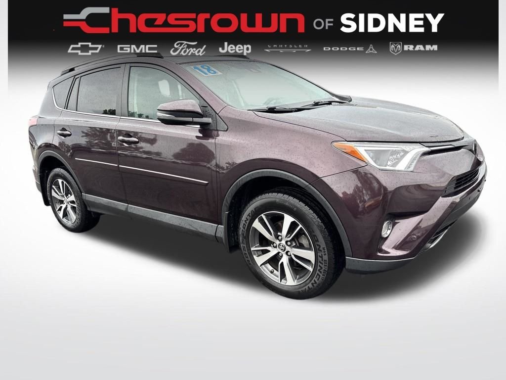 Used 2018 Black Currant Metallic Toyota XLE image 7