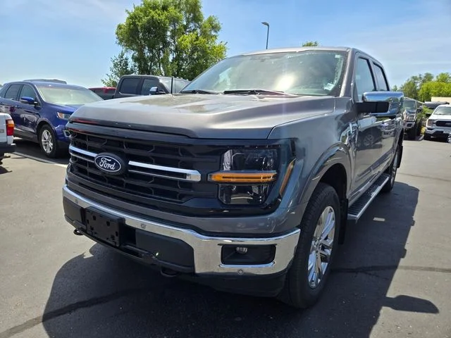 Certified Used 2024 Gray Metallic Ford XLT image 3