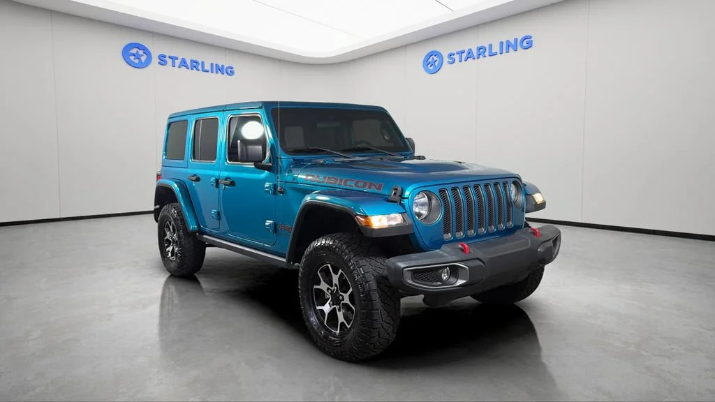 Used 2020 Teal Jeep Rubicon 4x4 image 13