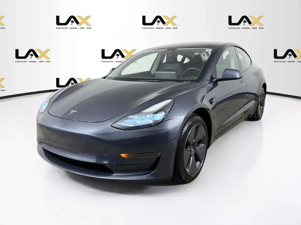 Used 2023 Gray Tesla Base image 3