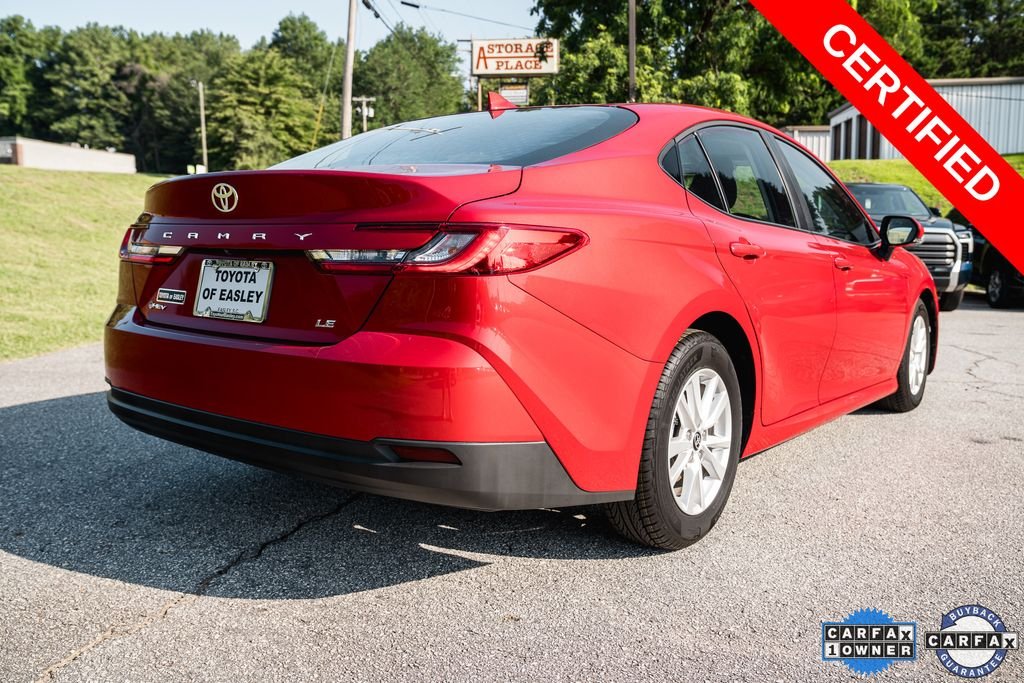 Used 2025 Red Toyota LE image 7