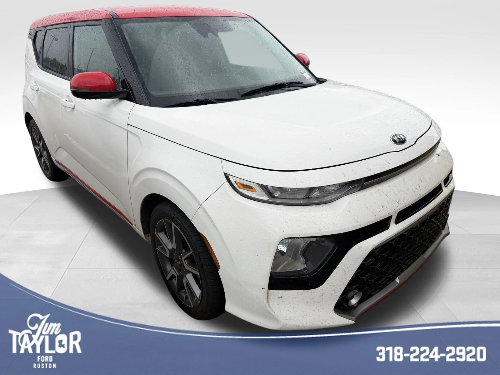Used 2020 Clear White / Red Roof Kia GT-Line image 3