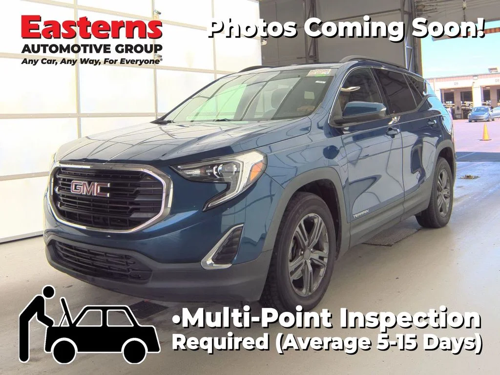 Used 2019 Blue GMC SLE image 1
