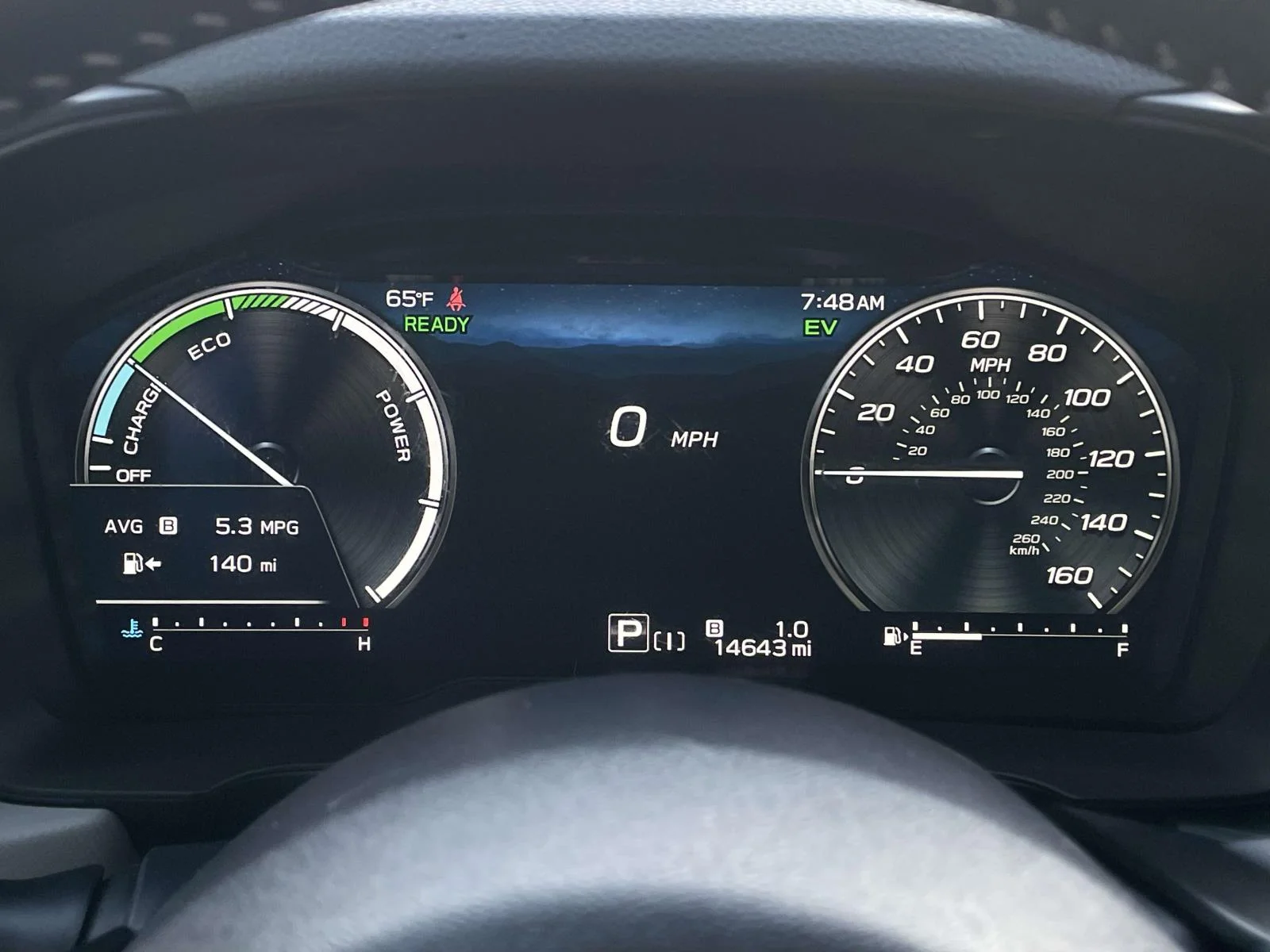 Used 2025 Crystal White Pearl Subaru Premium Hybrid image 15