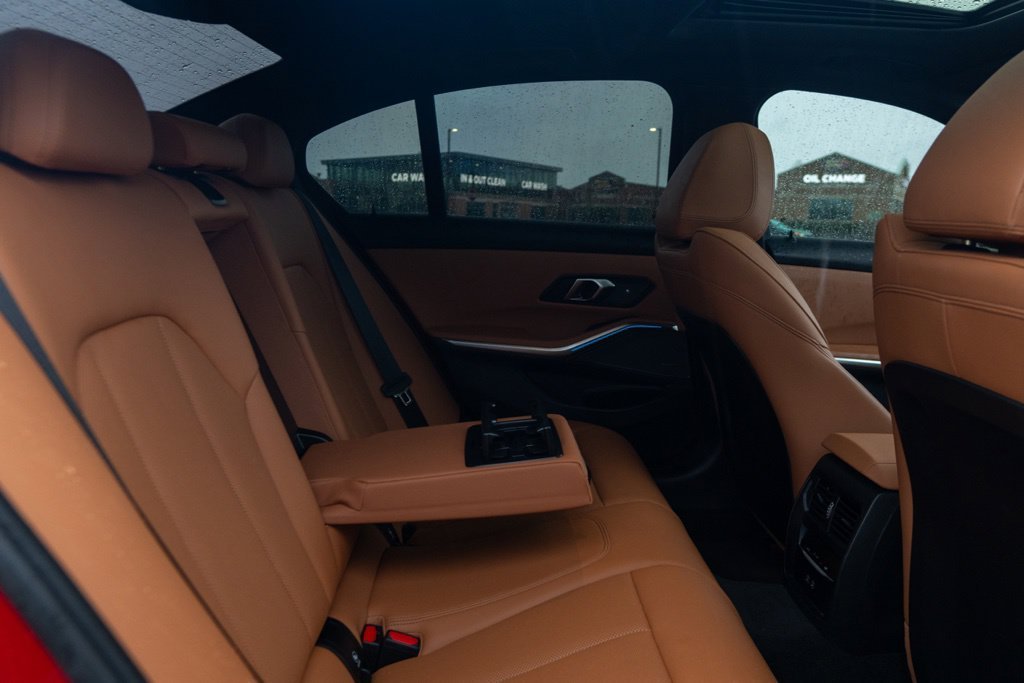 Used 2024 Melbourne Red Metallic BMW 330e xDrive image 39