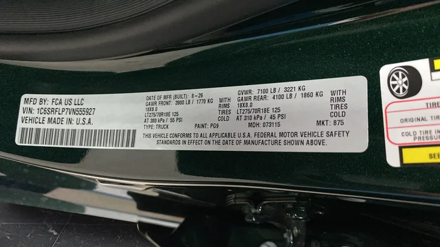 New 2027 Serrano-Green Metallic Exterior Paint RAM Rebel image 39
