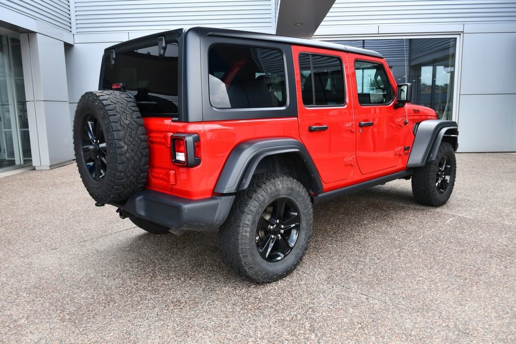 Used 2021 Red Jeep Unlimited Sport S image 7