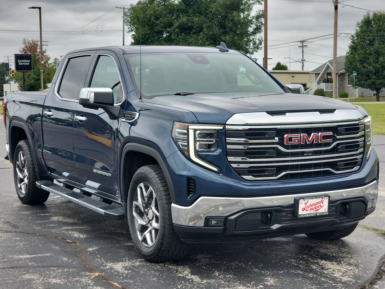 Used 2022 Blue GMC SLT image 1