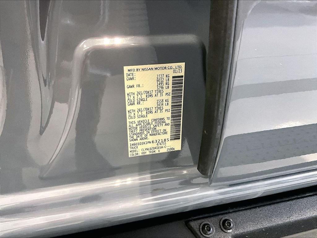 Used 2023 Gray Nissan PRO-4X image 27