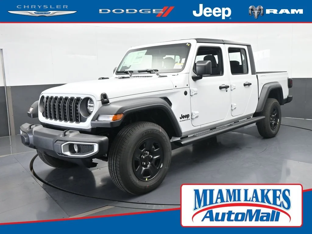 New 2026 Bright White Clear-Coat Exterior Paint Jeep Sport image 1