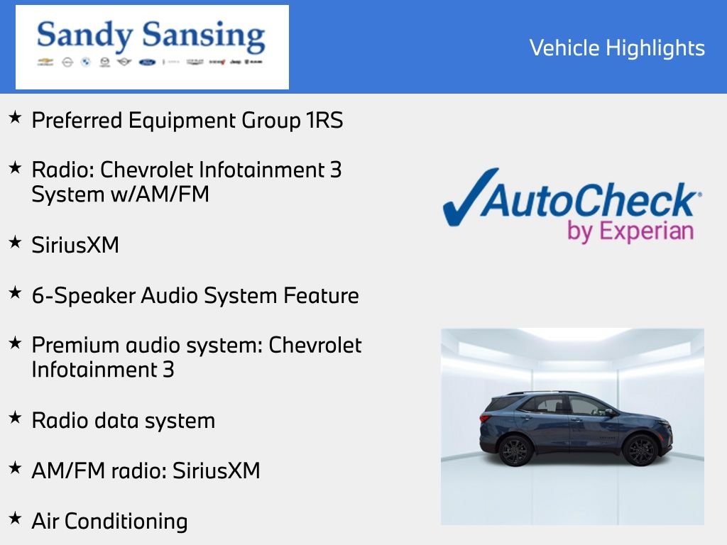 Used 2024 Blue Chevrolet RS image 7
