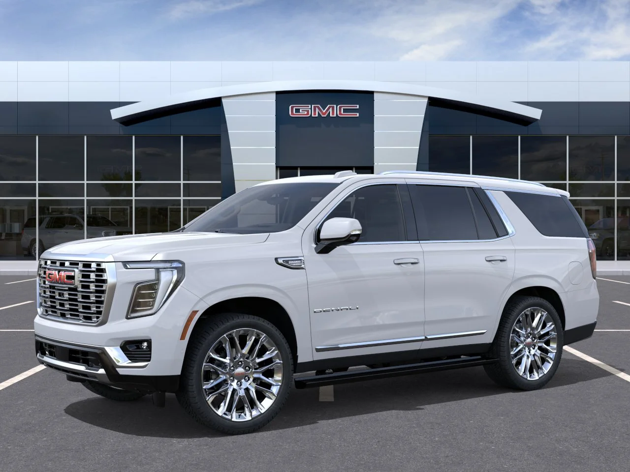 New 2026 Glacier White Tricoat GMC Denali image 2