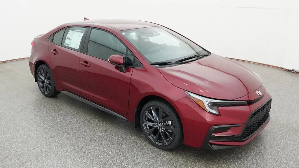 New 2026 Ruby Flare Pearl Toyota SE image 20