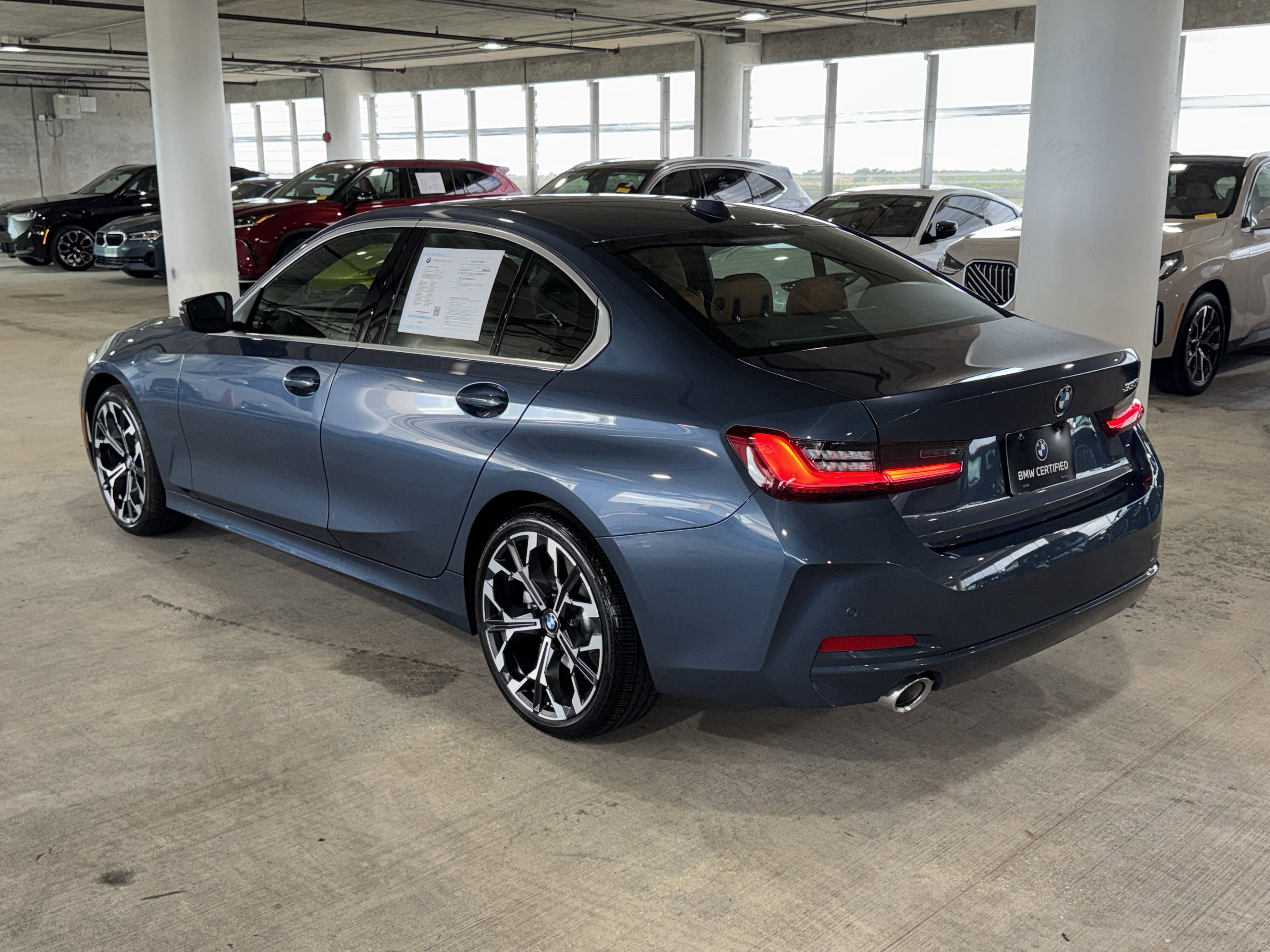 Used 2025 Arctic Race Blue Metallic BMW 330i image 6