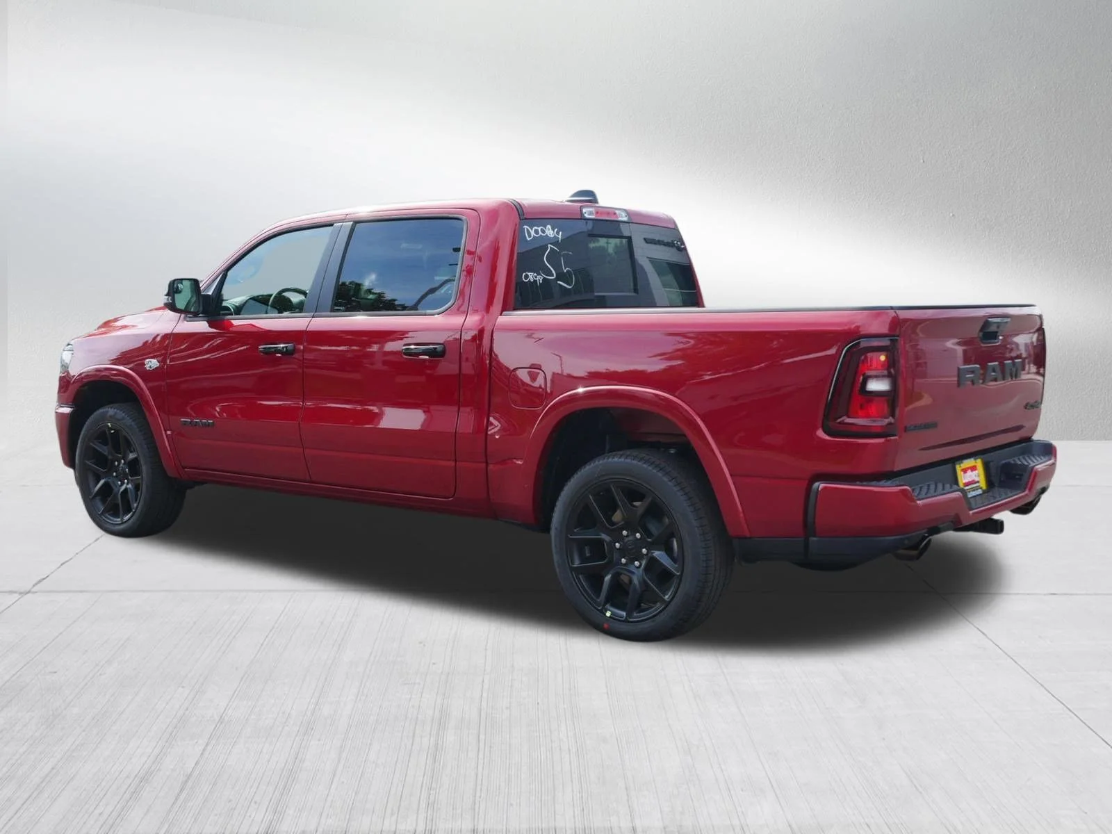New 2026 Molten Red Pearl-Coat Exterior Paint RAM Laramie image 5