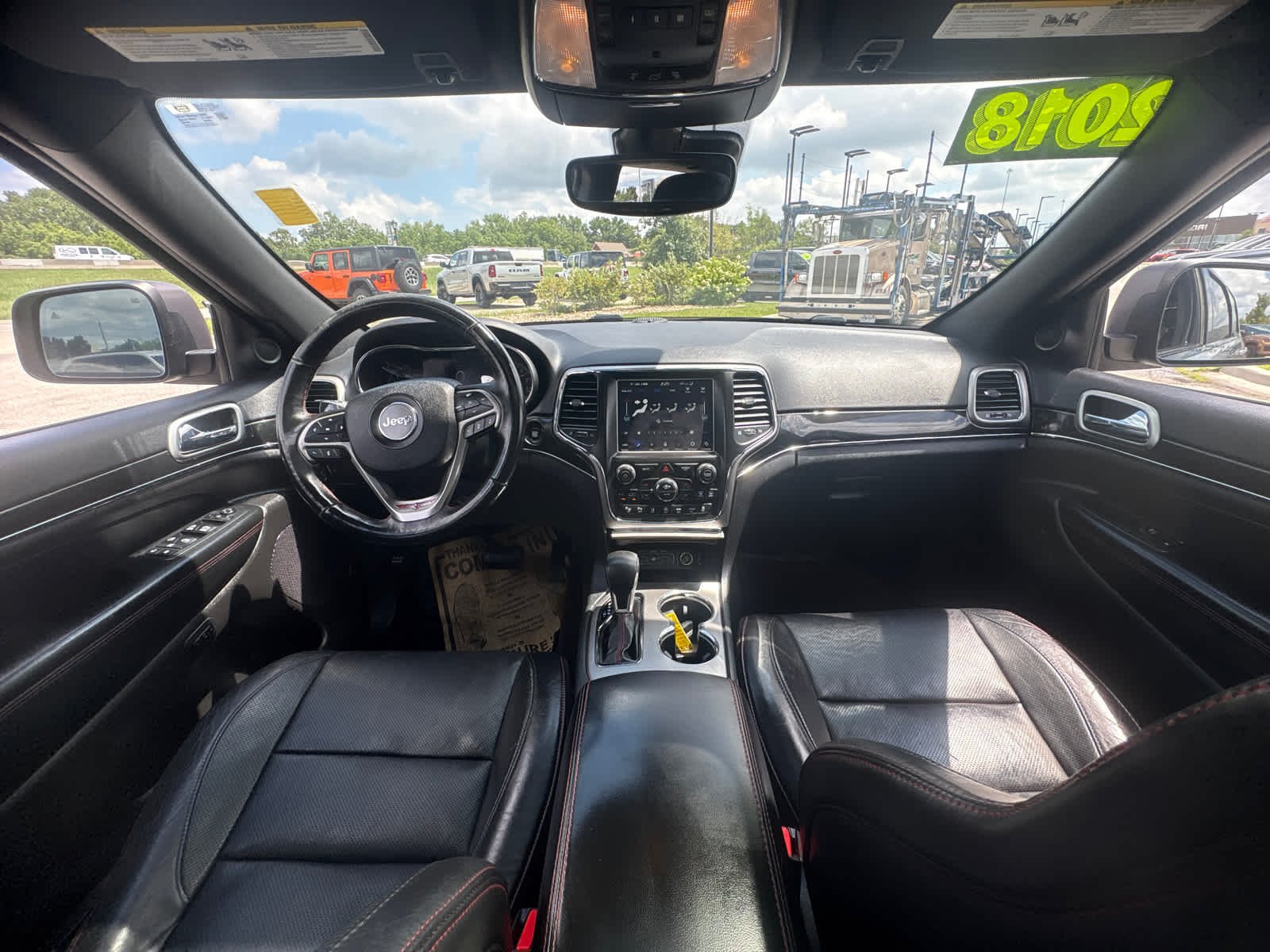 Used 2018 Billet Silver Metallic Clearcoat Jeep Trailhawk image 18