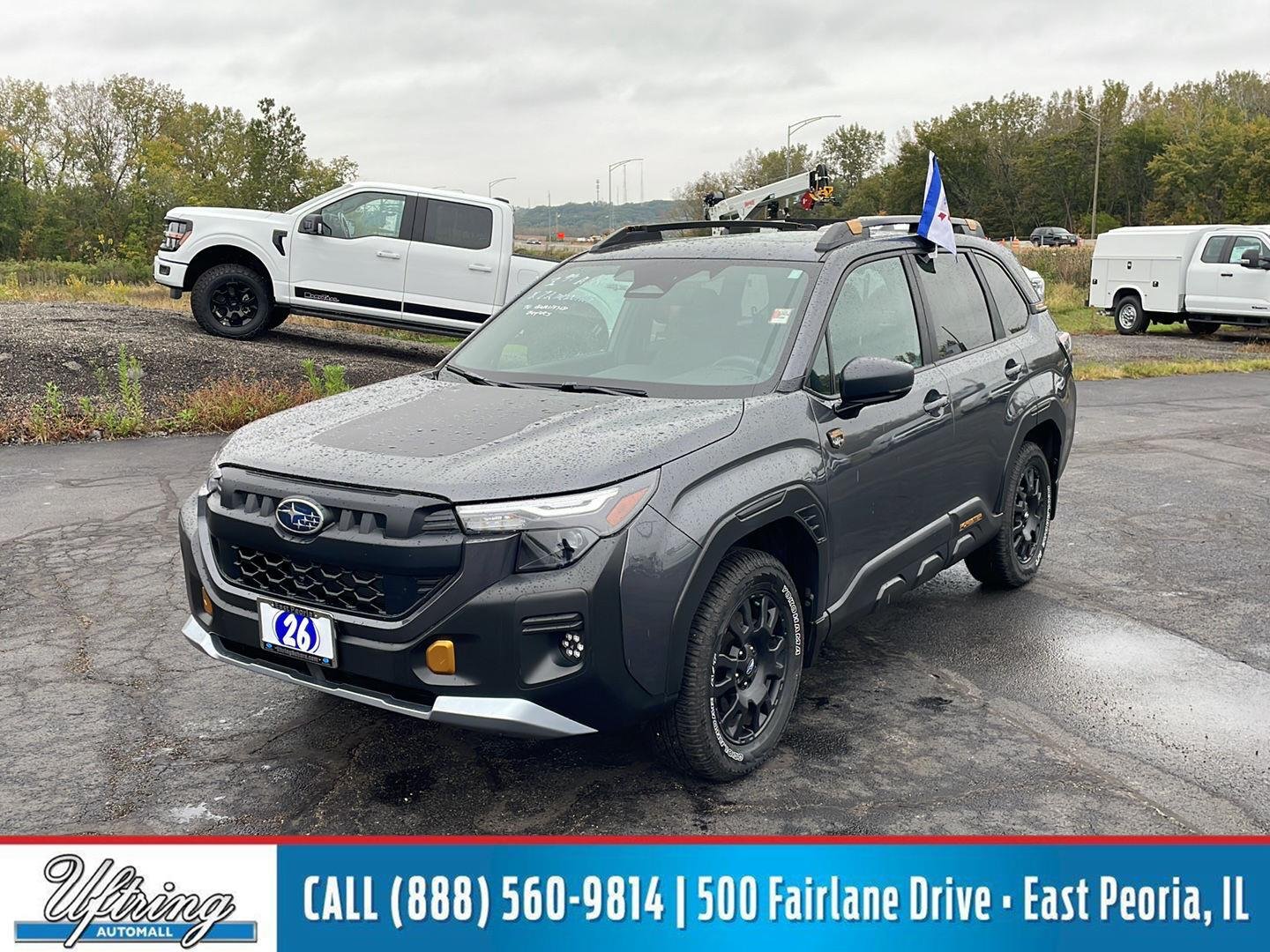 Used 2026 Magnetite Gray Metallic Subaru Wilderness image 1
