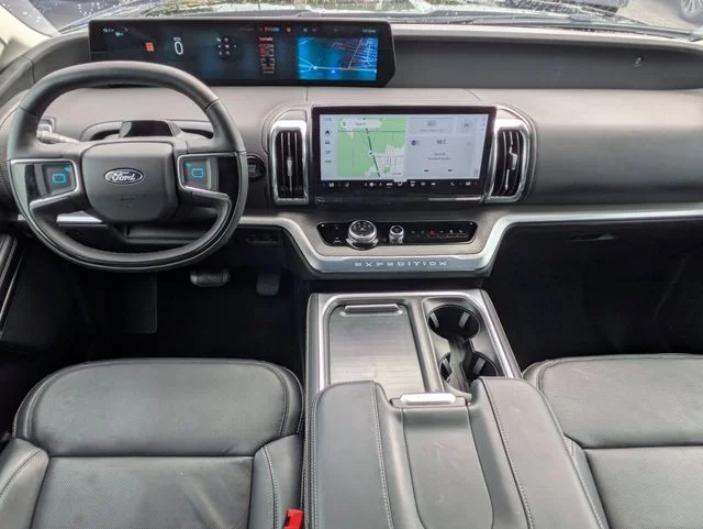 Certified Used 2025 Black Metallic Ford Platinum image 15