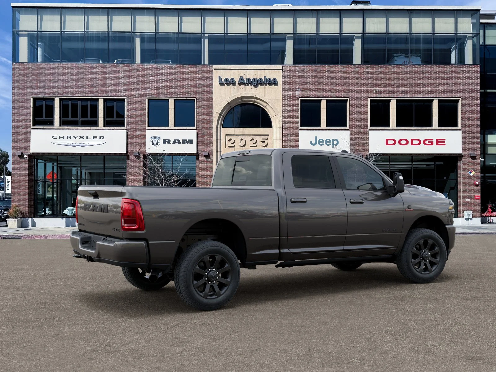 New 2026 Granite Crystal Metallic Clear-Coat Exterior Paint RAM Laramie image 30