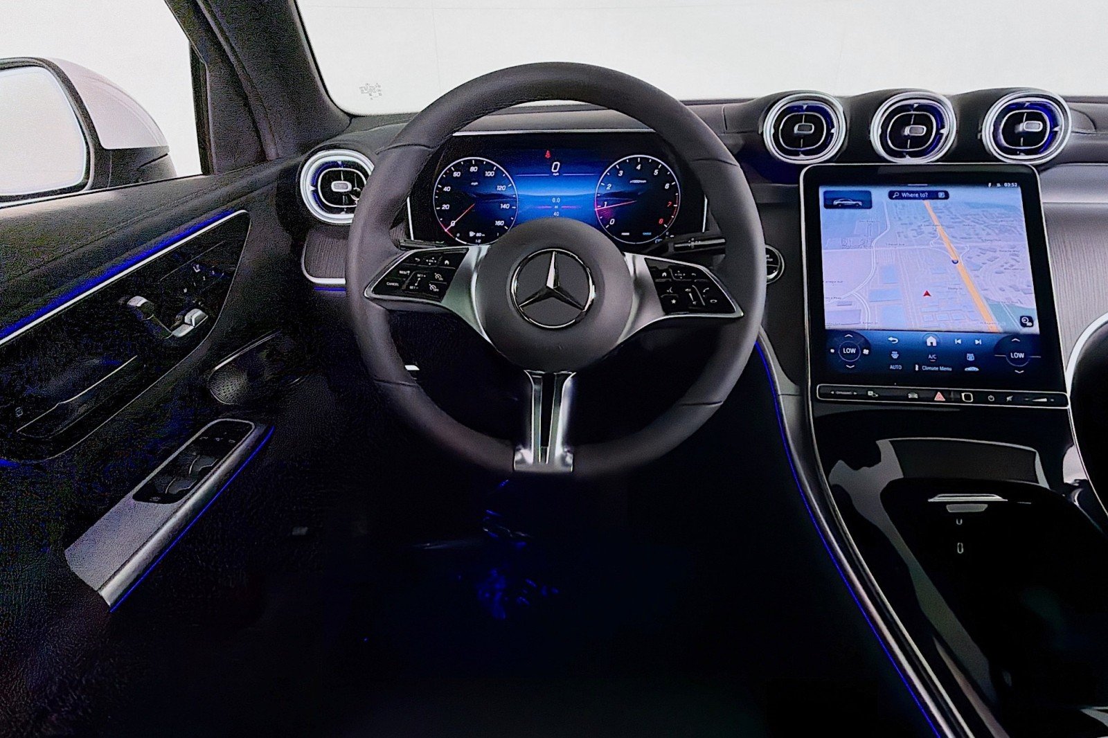 New 2026 Polar White Mercedes-Benz GLC 300 4MATIC® Coupe image 4