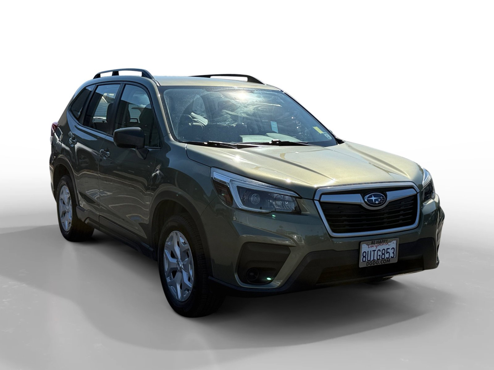 Used 2021 Jasper Green Metallic Subaru Base image 7