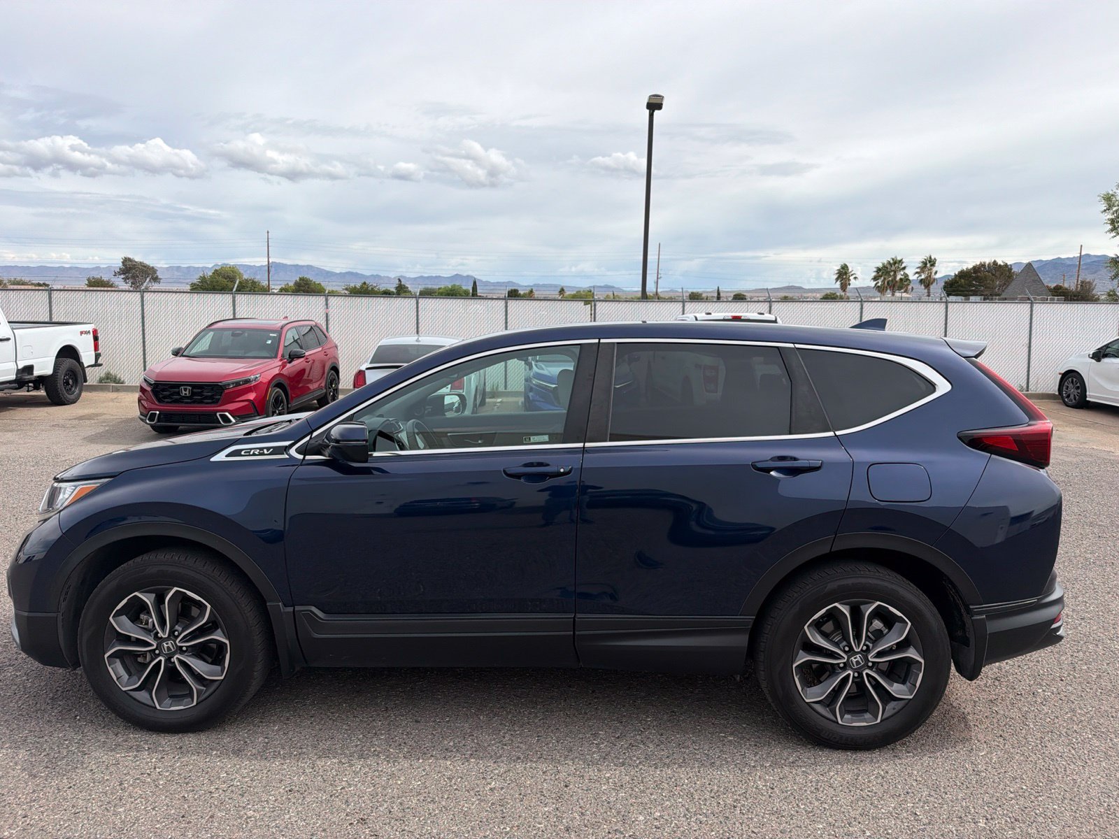 Used 2020 Aegean Blue Metallic Honda EX image 2
