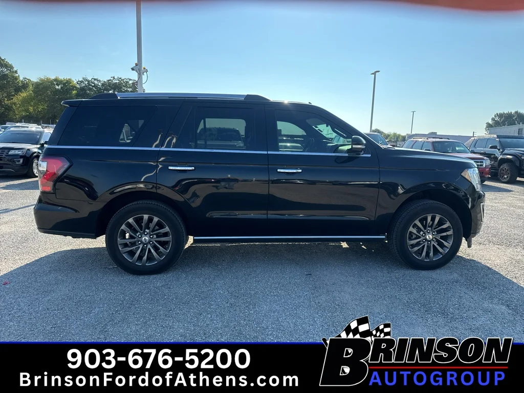 Used 2021 Agate Black Metallic Ford Limited image 4