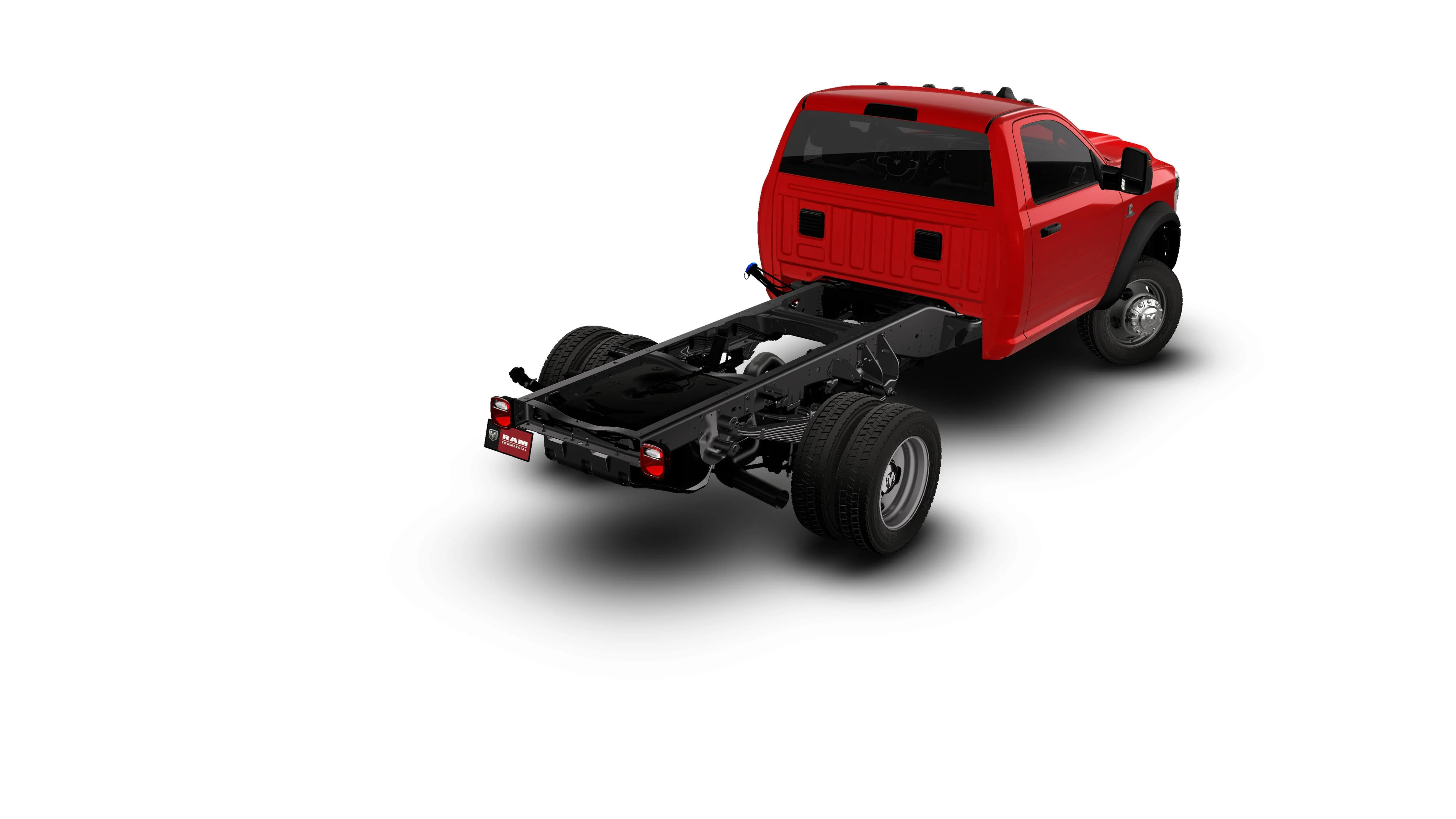 New 2026 Flame Red Clear-Coat Exterior Paint RAM Tradesman image 14