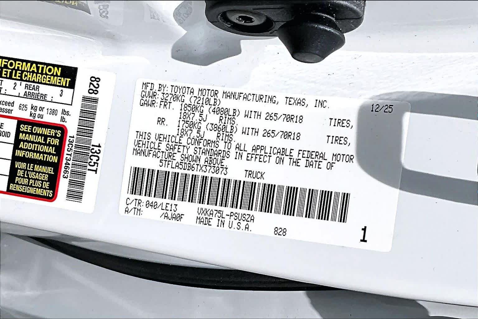 Used 2026 Ice Cap Toyota SR5 image 34