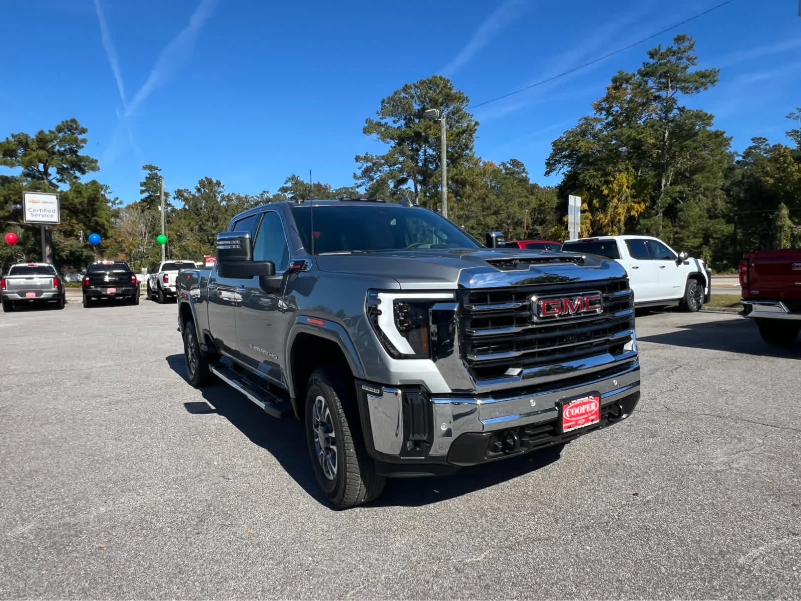 New 2026 Sterling Metallic GMC SLT image 2