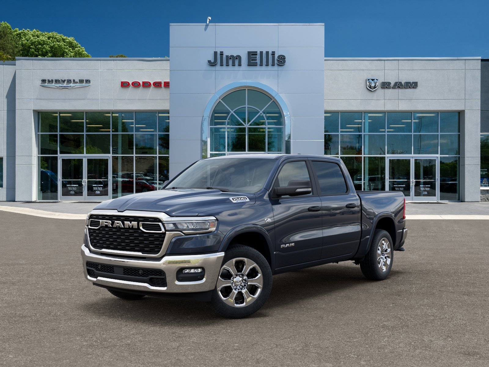 New 2026 Forged Blue Metallic Exterior Paint RAM Big Horn image 27